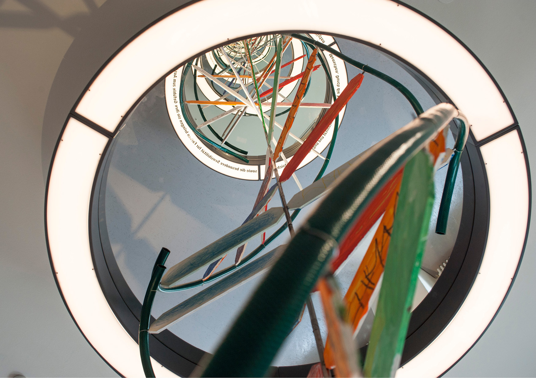 (DNA-Modell: Kulturformen Hartheim / Atelier Neuhauserstadl)